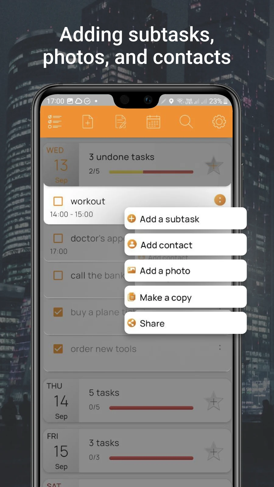 My Tasks: Planner & To-Do List screenshot
